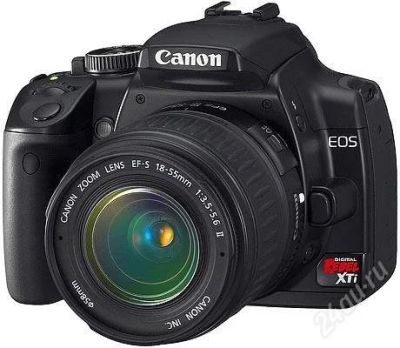 Лот: 1056821. Фото: 1. зеркалка Canon Rebel XTi (американская... Цифровые зеркальные