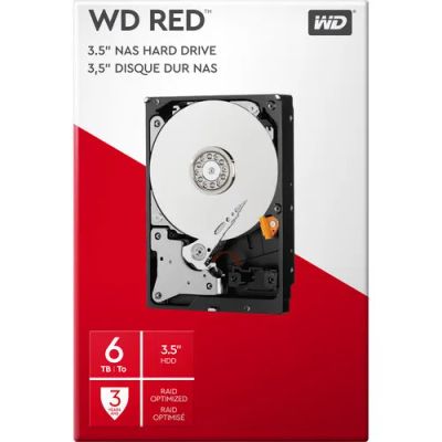 Лот: 24308652. Фото: 1. Жесткий диск WD 6TB Red™ 3,5... Жёсткие диски (HDD)
