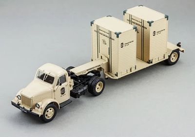 Лот: 6174702. Фото: 1. Масштабная модель ГАЗ-51П тягач... Автомоделизм