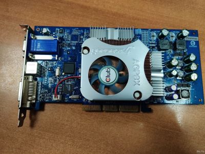 Лот: 17041744. Фото: 1. Видеокарта AGP Nvidia GeForce4... Видеокарты
