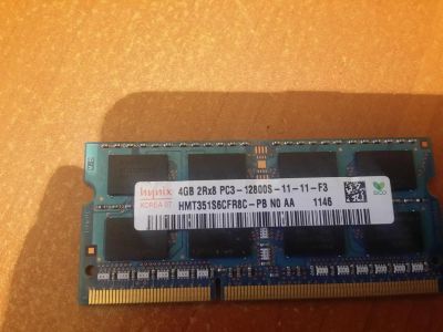 Лот: 6945086. Фото: 1. hynix ddr 3 4 gb для ноутбука... Оперативная память