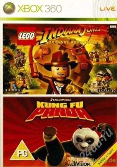 Лот: 290877. Фото: 1. Xbox360 DVD Lego Indiana jones... Игры для консолей
