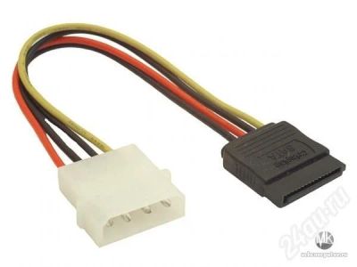 Лот: 478884. Фото: 1. Кабель питания Sata 100 шт. Шлейфы, кабели, переходники