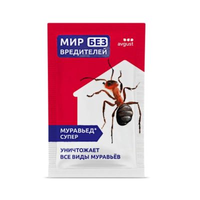 Лот: 24100972. Фото: 1. Инсектицид Муравьед Супер, от... Средства от насекомых и грызунов