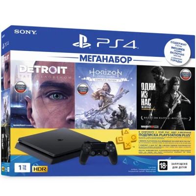 Лот: 13934190. Фото: 1. Игровая консоль PlayStation 4... Игровые приставки, консоли