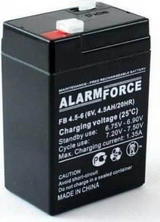 Лот: 18597102. Фото: 1. Аккумулятор Alarm Force FB 4,5-6. ИБП, аккумуляторы для ИБП
