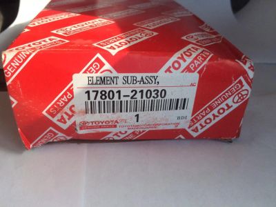 Лот: 7778718. Фото: 1. Фильтр воздушный Toyota 17801-21030... Расходные материалы