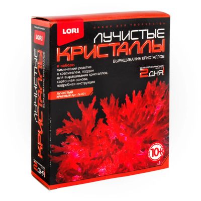 Лот: 16186942. Фото: 1. Лучистые кристаллы "Красный кристалл... Другое (игрушки)