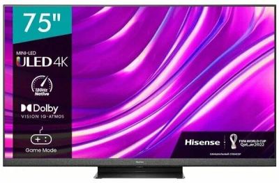 Лот: 22194475. Фото: 1. 75&quot; Телевизор Hisense 75U8HQ... Телевизоры