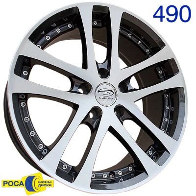 Лот: 3420403. Фото: 1. Комплект дисков Sakura Wheels... Диски