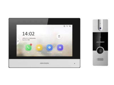 Лот: 22838565. Фото: 1. DS-KIS302-P Комплект IP видеодомофона. Домофонные системы