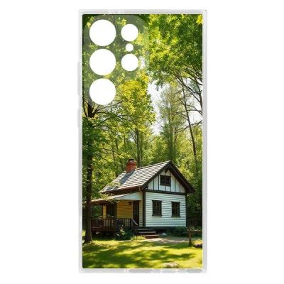 Лот: 25540882. Фото: 1. Чехол Krutoff Clear Case "Дача... Чехлы, бамперы