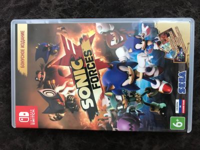 Лот: 16656062. Фото: 1. Sonic forces. Игры для консолей