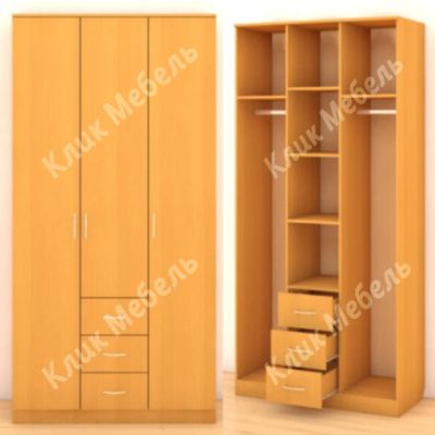 Лот: 9017190. Фото: 1. Шкаф Распашной 3.12.22. Шкафы, шкафы-купе