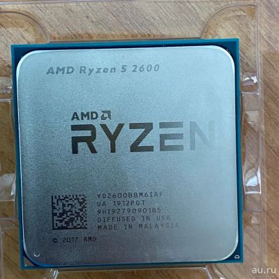 Лот: 15959812. Фото: 1. Процессор AMD Ryzen 5 2600 6x... Процессоры