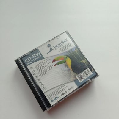 Лот: 19109231. Фото: 1. Диски CD-RW 193mb 4-12x SmartTrack... CD, DVD, BluRay