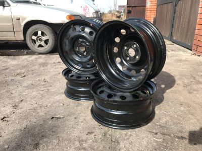 Лот: 15584561. Фото: 1. Штампованные диски Оригинал Hyundai... Диски