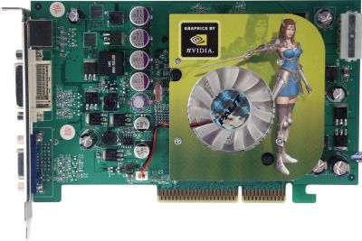 Лот: 3624899. Фото: 1. Видеокарта Nvidia Geforce 6600... Видеокарты