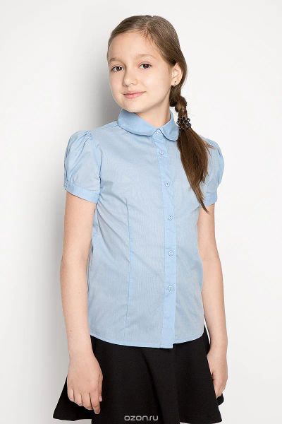 Лот: 20662163. Фото: 1. Блузка короткий рукав PlayToday... Рубашки, блузки, водолазки
