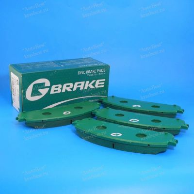 Лот: 10317822. Фото: 1. Колодки тормозные задние Gbrake... Тормозная система