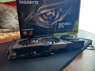 Лот: 20538023. Фото: 1. Gigabyte GeForce GTX 1660 super. Видеокарты