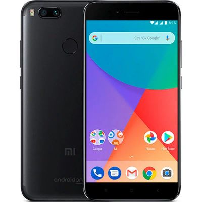 Лот: 13908097. Фото: 1. Xiaomi Mi A1 64Gb Black (ВИТРИНА... Смартфоны