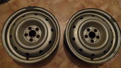 Лот: 2745483. Фото: 1. 2 штамповки на 16, 5*100. Диски