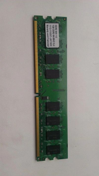 Лот: 3011234. Фото: 1. DIMM DDR2 1024Mb 800MHz PC6400. Оперативная память