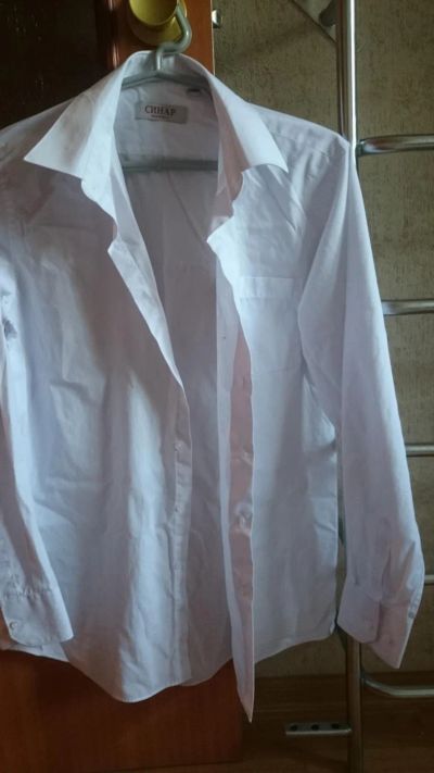Лот: 7783244. Фото: 1. рубашка белая, в школу, Синар... Рубашки, блузки, водолазки
