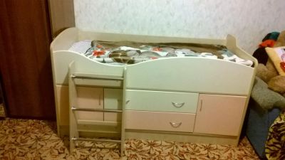 Лот: 6967953. Фото: 1. Детская кровать. Детские кровати и кроватки