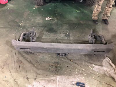Лот: 14971835. Фото: 1. Задний бампер Toyota Hilux 2015. Кузов