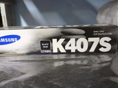 Лот: 10796013. Фото: 1. Картридж Samsung CLT-K407S, для... Картриджи, расходные материалы