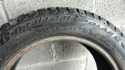 Лот: 14909510. Фото: 1. Зимняя резина 205/55R16 Cordiant... Шины