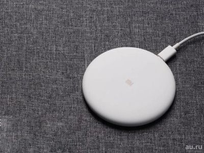 Лот: 13745852. Фото: 1. Xiaomi Mi Wireless Fast Charger... Зарядные устройства, блоки питания, адаптеры сетевые для смартфонов