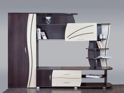 Лот: 3072796. Фото: 1. Стенка Викторя. Гостиные, стенки, горки