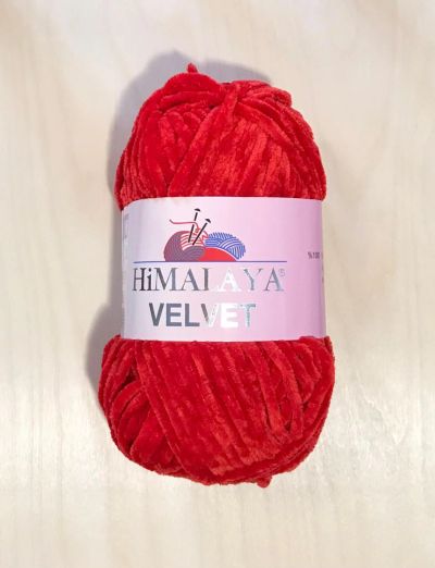 Лот: 18610785. Фото: 1. Пряжа Himalaya Velvet , Турция... Ткани, нитки, пряжа