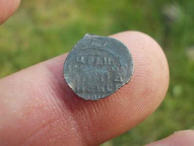 Лот: 11729038. Фото: 1. Большая редкость! Копейка Ивана... Россия до 1917 года