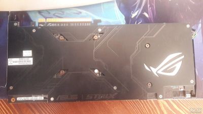 Лот: 16627196. Фото: 1. Видеокарта ASUS Strix RX 480 8gb... Видеокарты