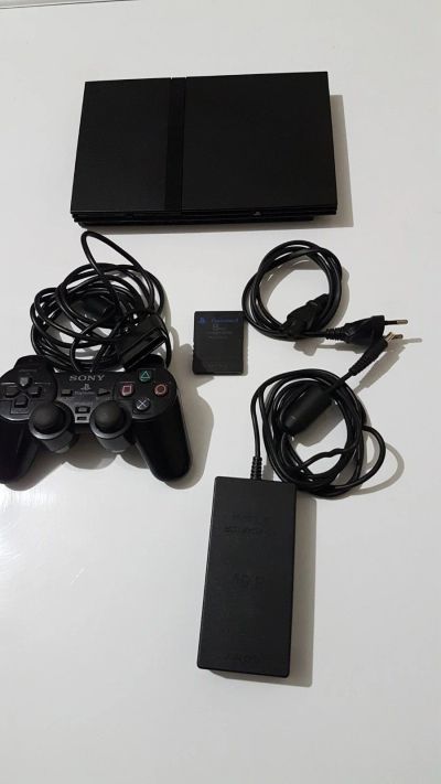 Лот: 12725722. Фото: 1. Sony Playstation 2 прошитая PS... Игровые приставки, консоли