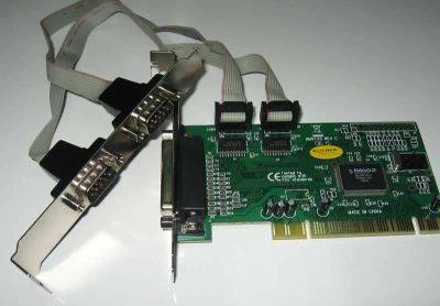 Лот: 7590096. Фото: 1. Контроллер PCI - COM + LPT (2S... Платы расширения, контроллеры, доп. порты
