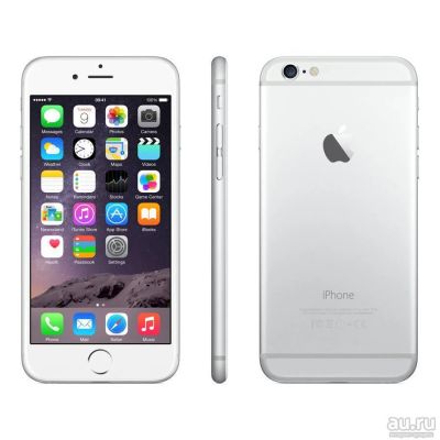 Лот: 13221590. Фото: 1. iPhone 6 64Gb Silver "как новый... Смартфоны