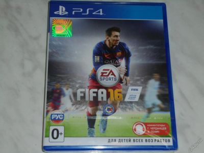 Лот: 7834389. Фото: 1. Fifa 16 диск для ps4. Игры для консолей