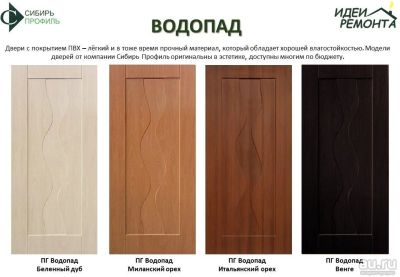 Лот: 13755876. Фото: 1. Межкомнатная дверь ПВХ ПГ Водопад. Двери межкомнатные