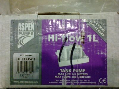 Лот: 4150450. Фото: 1. помпа ASPEN PUMPS HI FLOW 1. Другое (тепловое оборудование, климат)