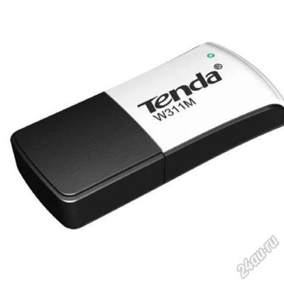 Лот: 5548342. Фото: 1. Сетевая карта WI-FI USB Tenda... Сетевые карты