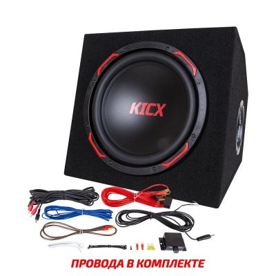 Лот: 14475499. Фото: 1. Активный сабвуфер Kicx GT301BA... Сабвуферы