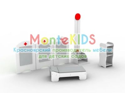 Лот: 6930454. Фото: 1. Комплект игровой мебели «Больница... Мебель для детских садов
