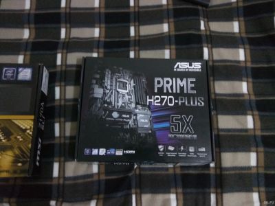 Лот: 14581479. Фото: 1. Материнская плата ASUS PRIME H270-PLUS. Материнские платы