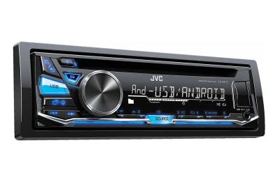 Лот: 8774536. Фото: 1. JVC KD-R472 1-DIN CD-ресивер с... Автомагнитолы