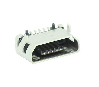 Лот: 8984337. Фото: 1. Разъем универсальный micro USB... Шлейфы, разъёмы